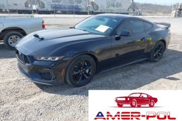 GT Fastback 2024, 5.0L V8 480KM, odpala i jeździ, od ubezpieczalni