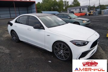 2023r., Amg C 43 4matic, 2L, od ubezpieczalni