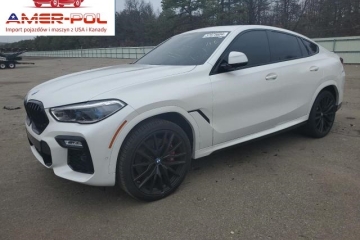 2021 BMW X6 M50I , silnik 4.4, 4*4, od ubezpieczyciela