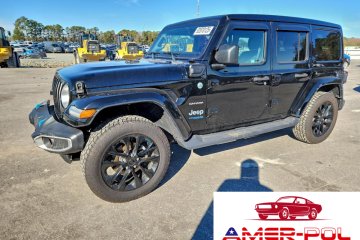 Unlimited Sahara 4xe, 2.0L R-4 375KM, od ubezpieczalni