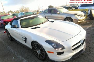 2012, 6.3L, SLS AMG, ROADSTER, NISKI PRZEBIEG, od ubezpieczalni