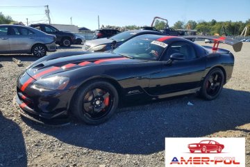 2008r., DODGE VIPER SRT-10, 8.4L, od ubezpieczalni